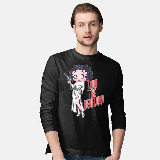Rebel Pinup-Mens-Long Sleeved-Tee-P1yu5h