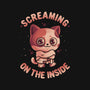 Screaming Inside-Mens-Basic-Tee-eduely