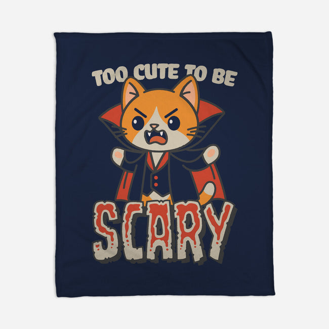 Too Cute To Be Scary-None-Fleece-Blanket-Popnotic