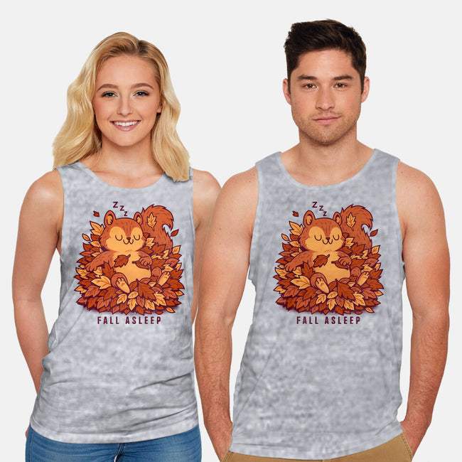 Falling Asleep-Unisex-Basic-Tank-Popnotic