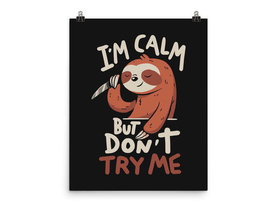 I'm Calm But Don't Try Me
