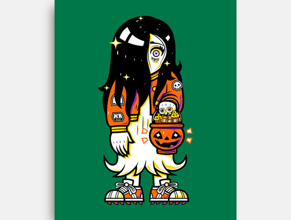 Halloween Ghost Lady