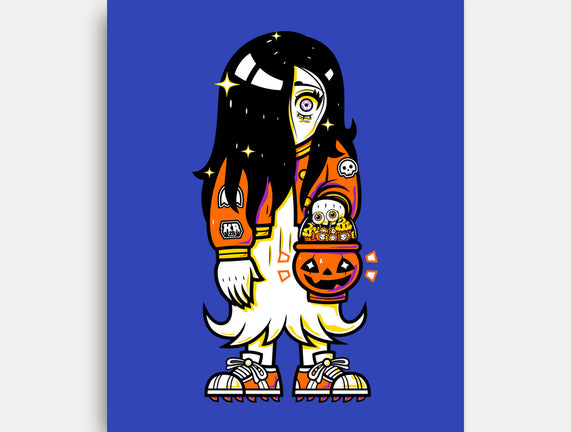 Halloween Ghost Lady