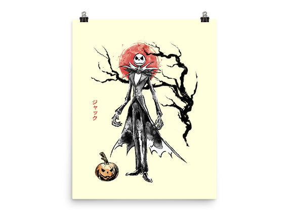 Nightmare Jack Sumi-e
