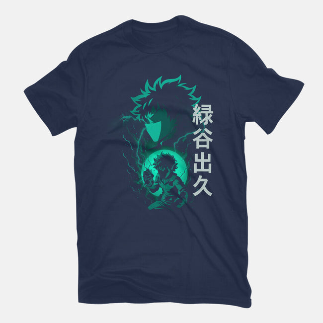 Midorya Izuku Shadow-Mens-Heavyweight-Tee-fanfabio
