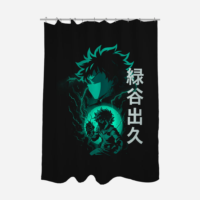 Midorya Izuku Shadow-None-Polyester-Shower Curtain-fanfabio