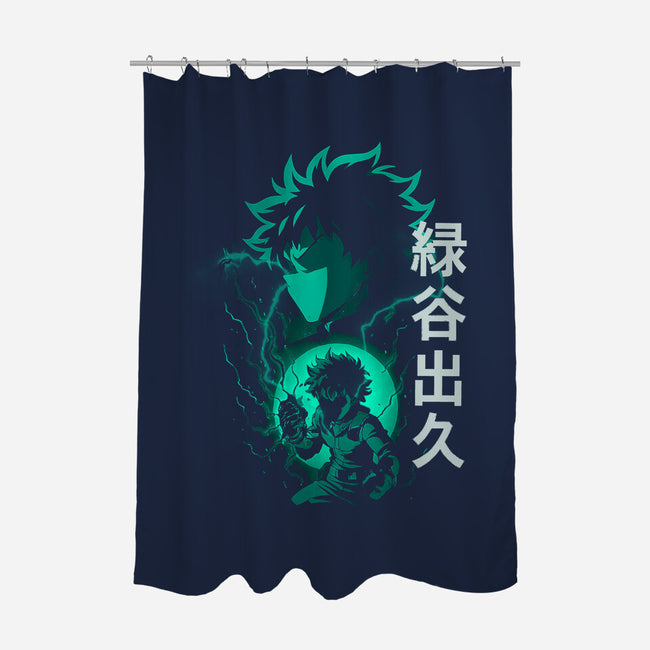 Midorya Izuku Shadow-None-Polyester-Shower Curtain-fanfabio