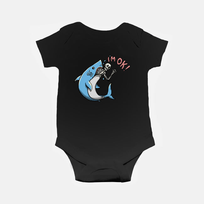 I Am Okey-Baby-Basic-Onesie-summerdsgn