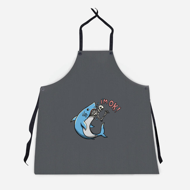 I Am Okey-Unisex-Kitchen-Apron-summerdsgn