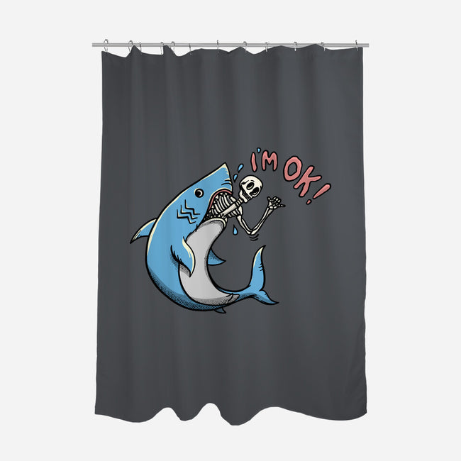 I Am Okey-None-Polyester-Shower Curtain-summerdsgn