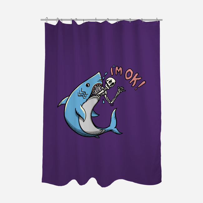 I Am Okey-None-Polyester-Shower Curtain-summerdsgn