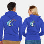 I Am Okey-Unisex-Zip-Up-Sweatshirt-summerdsgn