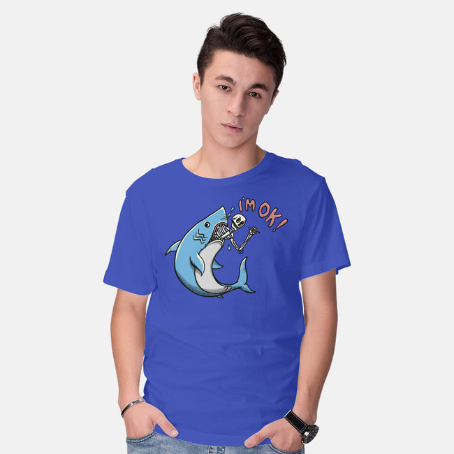 I Am Okey-Mens-Basic-Tee-summerdsgn