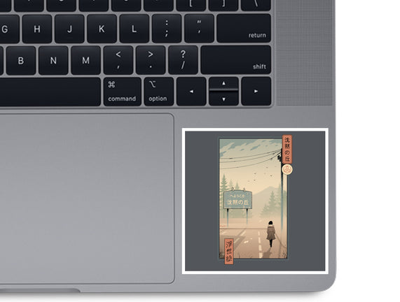 Silent Mountain Ukiyo-e