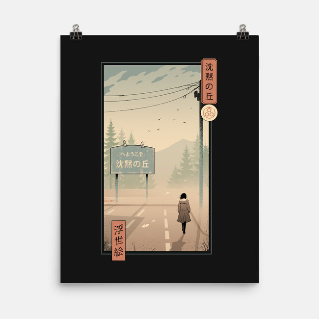 Silent Mountain Ukiyo-e-None-Matte-Poster-vp021
