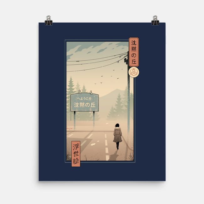 Silent Mountain Ukiyo-e-None-Matte-Poster-vp021