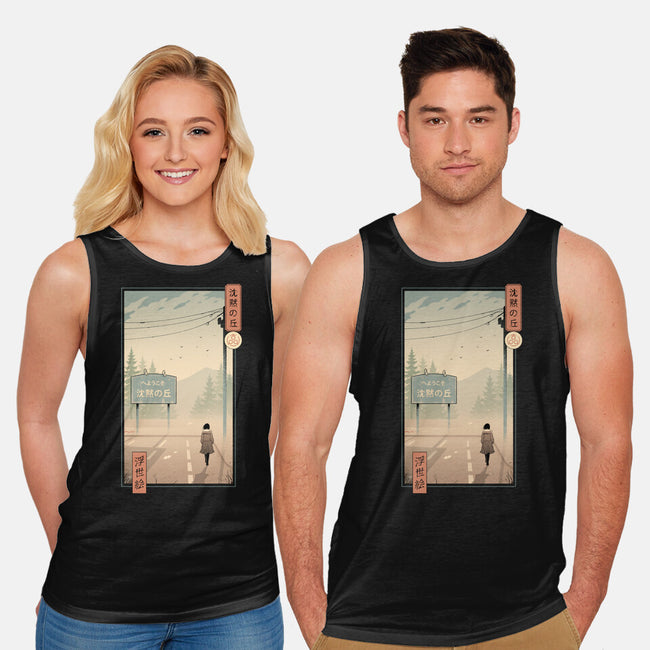Silent Mountain Ukiyo-e-Unisex-Basic-Tank-vp021