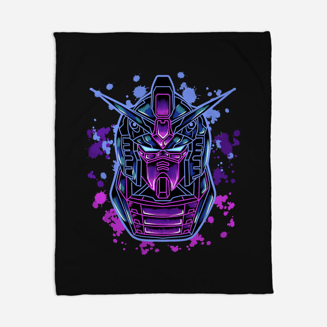 Gundam Neon-None-Fleece-Blanket-nickzzarto