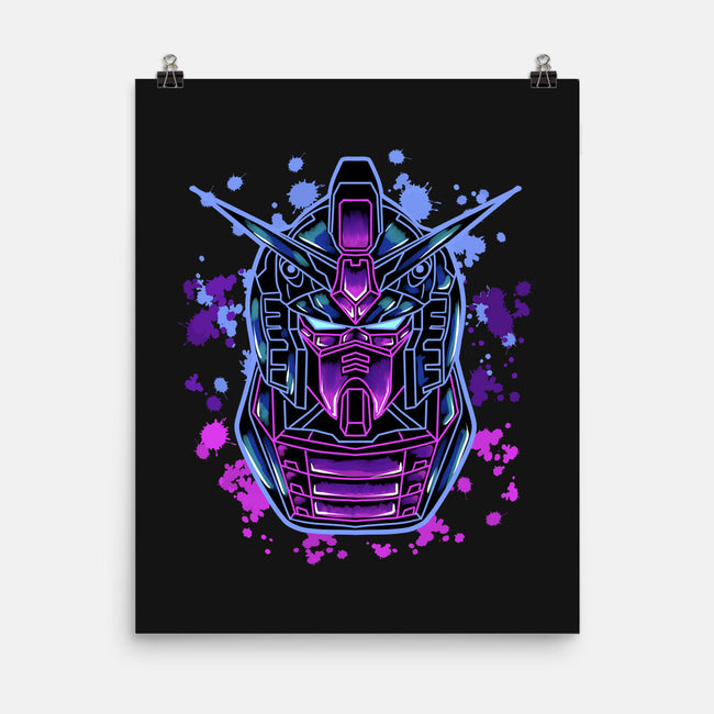 Gundam Neon-None-Matte-Poster-nickzzarto