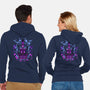 Gundam Neon-Unisex-Zip-Up-Sweatshirt-nickzzarto