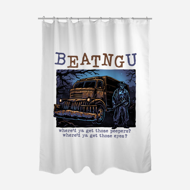 BEATNGU-None-Polyester-Shower Curtain-glitchygorilla