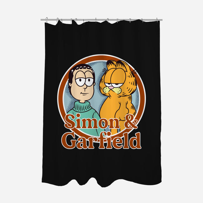 Simon & Garfield-None-Polyester-Shower Curtain-SeamusAran
