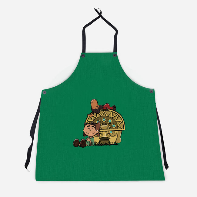Boom Baby-Unisex-Kitchen-Apron-DrawnByBryan