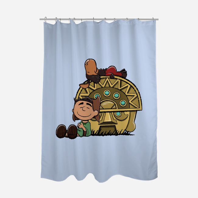 Boom Baby-None-Polyester-Shower Curtain-DrawnByBryan