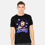 Demon Huntress Zoey-Mens-Heavyweight-Tee-Astrobot Invention