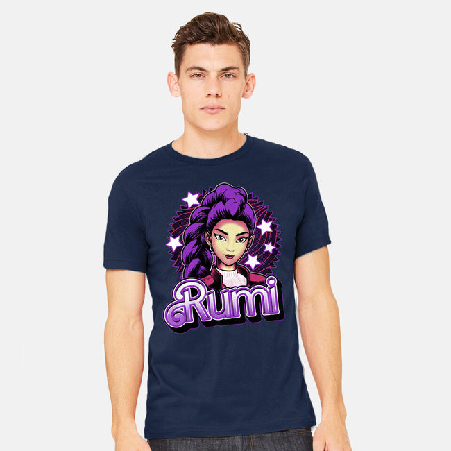 Demon Huntress Rumi-Mens-Heavyweight-Tee-Astrobot Invention