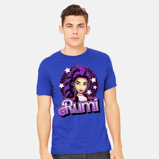 Demon Huntress Rumi-Mens-Heavyweight-Tee-Astrobot Invention