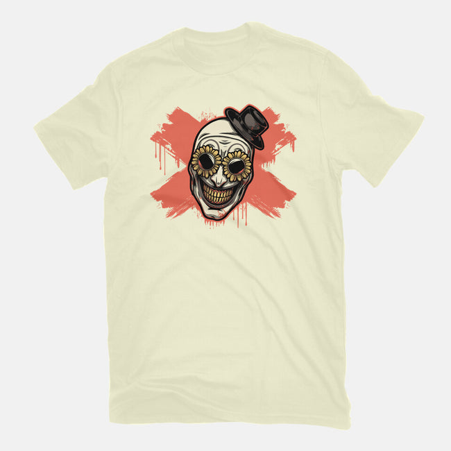 Clown Art Smiling Icon-Mens-Basic-Tee-Studio Mootant