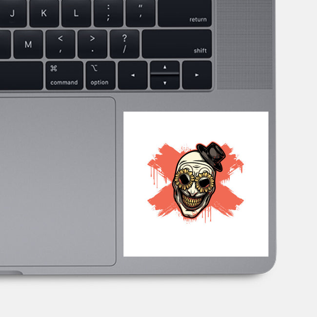 Clown Art Smiling Icon-None-Glossy-Sticker-Studio Mootant