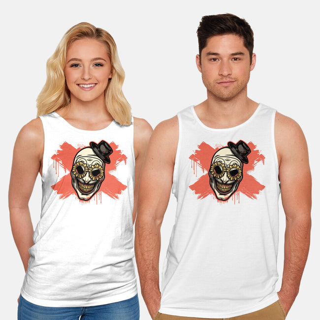 Clown Art Smiling Icon-Unisex-Basic-Tank-Studio Mootant