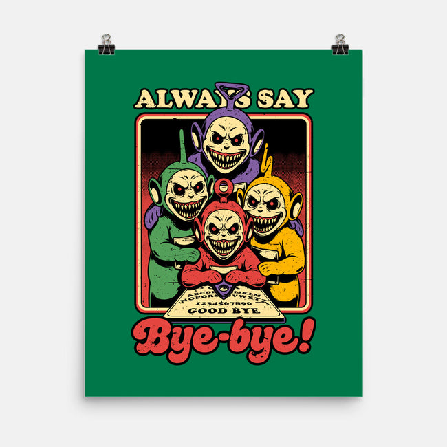Tube TV Show Ouija-None-Matte-Poster-Studio Mootant