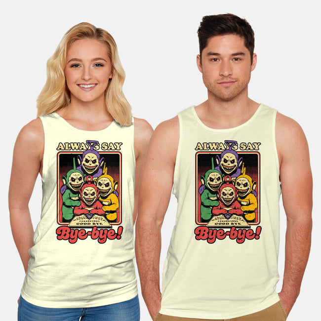 Tube TV Show Ouija-Unisex-Basic-Tank-Studio Mootant