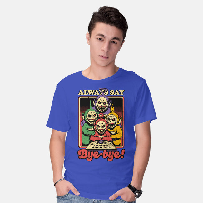 Tube TV Show Ouija-Mens-Basic-Tee-Studio Mootant