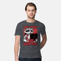 Raccoon Tired Work-Mens-Premium-Tee-Studio Mootant