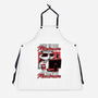 Raccoon Minimun Work-Unisex-Kitchen-Apron-Studio Mootant