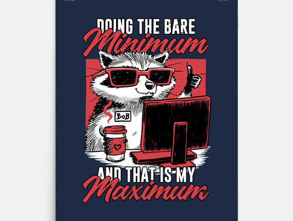 Raccoon Minimun Work