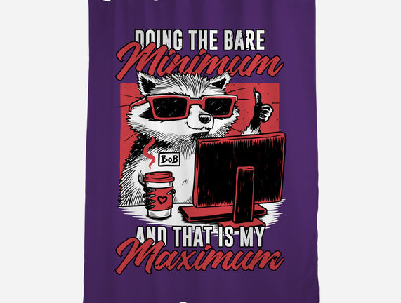 Raccoon Minimun Work