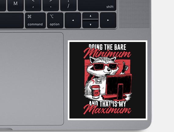 Raccoon Minimun Work