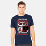 Raccoon Minimun Work-Mens-Heavyweight-Tee-Studio Mootant