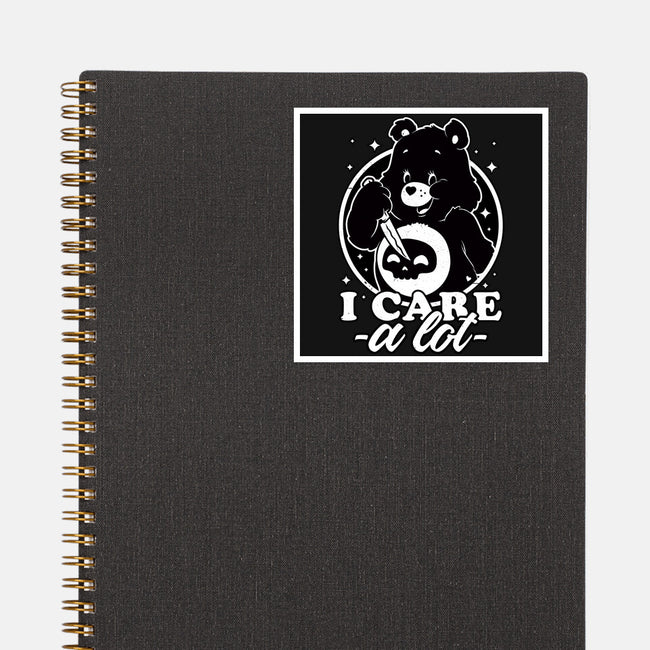 Cute Death Bear-None-Glossy-Sticker-Studio Mootant