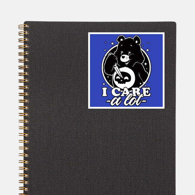 Cute Death Bear-None-Glossy-Sticker-Studio Mootant