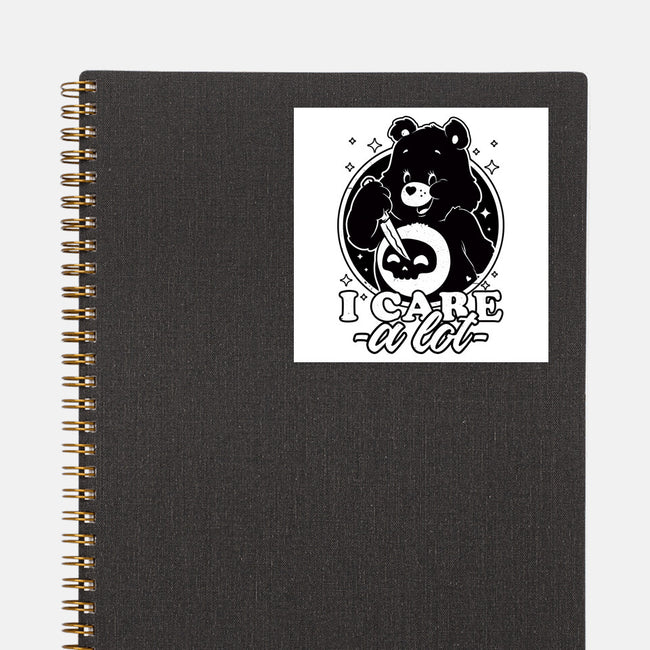 Cute Death Bear-None-Glossy-Sticker-Studio Mootant