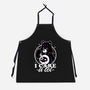 Cute Death Bear-Unisex-Kitchen-Apron-Studio Mootant