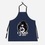 Cute Death Bear-Unisex-Kitchen-Apron-Studio Mootant