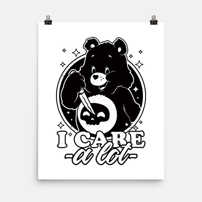 Cute Death Bear-None-Matte-Poster-Studio Mootant