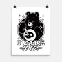 Cute Death Bear-None-Matte-Poster-Studio Mootant